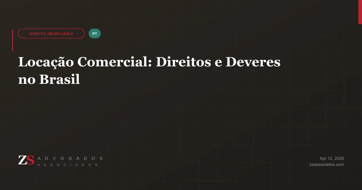 Locação comercial com contrato de aluguel e loja comercial