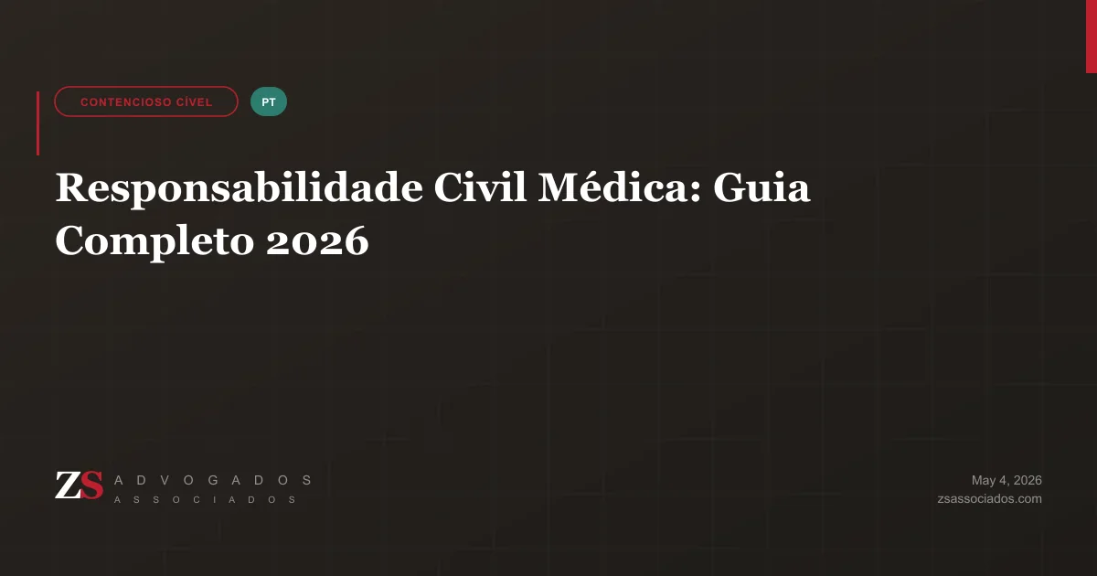 Ilustração sobre responsabilidade civil médica no Brasil