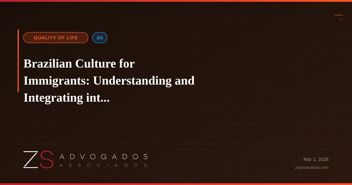 Illustration about Brazilian Culture for Immigrants: Understanding and Integrating int...