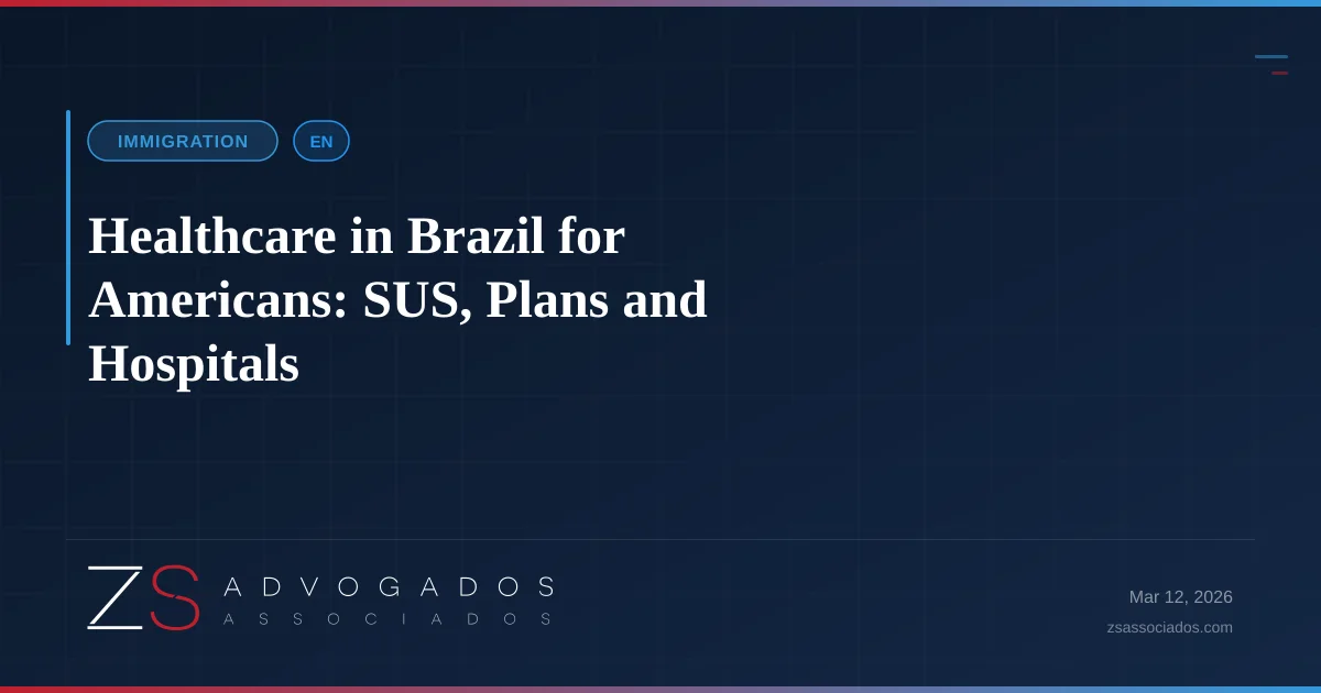 Illustration about Healthcare in Brazil for Americans: SUS, Plans and Hospitals
