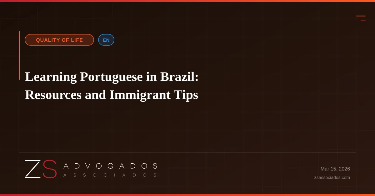 Immigrants learning Portuguese together in Brazil