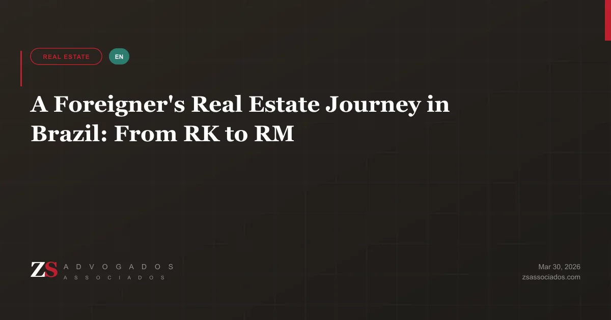 Aerial view of properties across interior Brazil representing a real estate portfolio journey