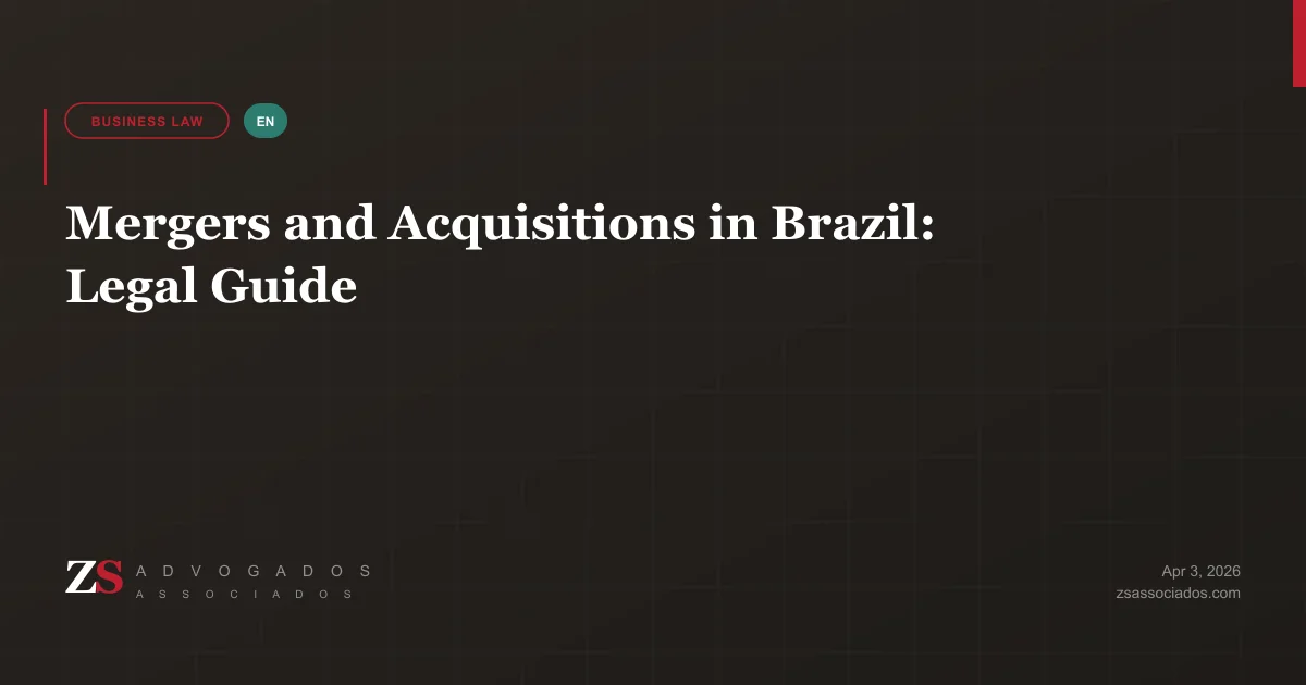 Mergers and acquisitions M&A guide for Brazil