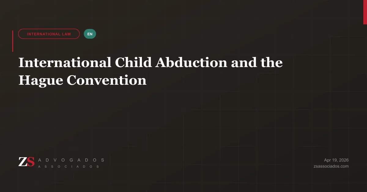 Illustration about international child abduction and the Hague Convention