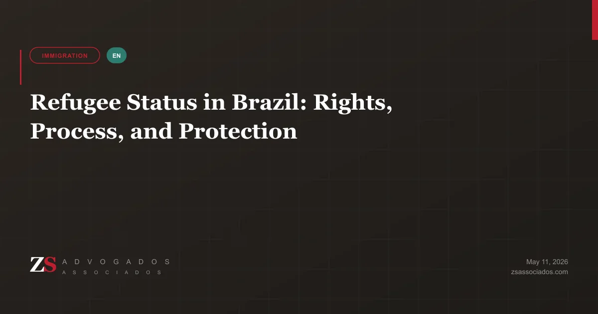 Illustration about Refugee Status in Brazil: Rights, Process, and Protection